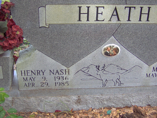 Headstone for Heath, Henry Nash